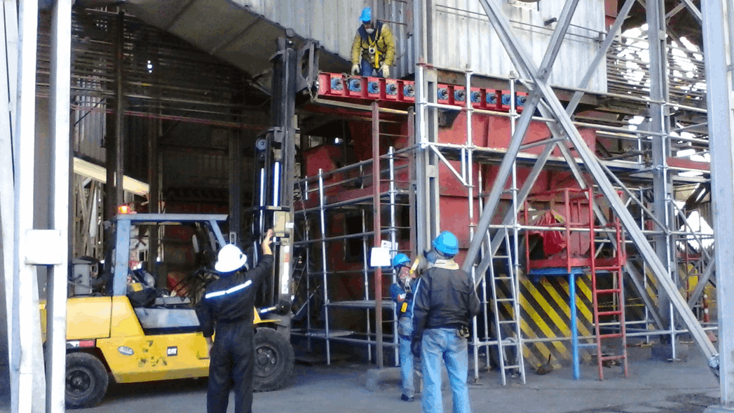 CENTRAL TERMOZIPA EMGESA – Instalacion Dampers     2015