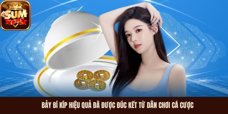 Bảy bí kíp hiệu quả đã được đúc kết từ dân chơi cá cược